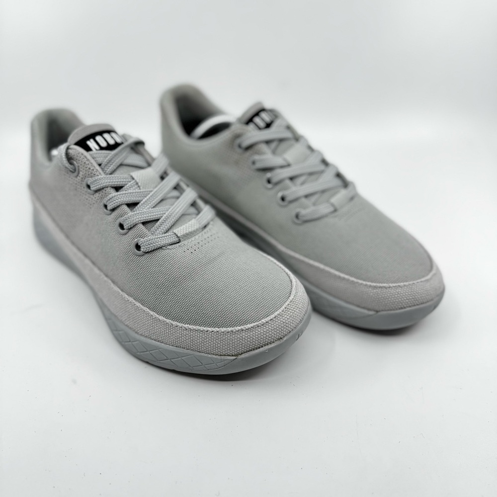 NOBULL Canvas Trainer Sneakers. Color Glacier Gray SZ 7
